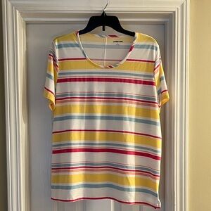 Lands End Striped Tee